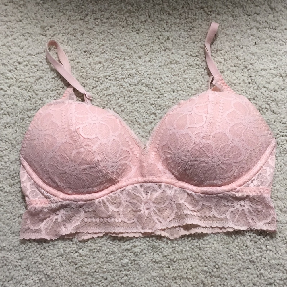 Light pink bralette. Size small. From PINK.